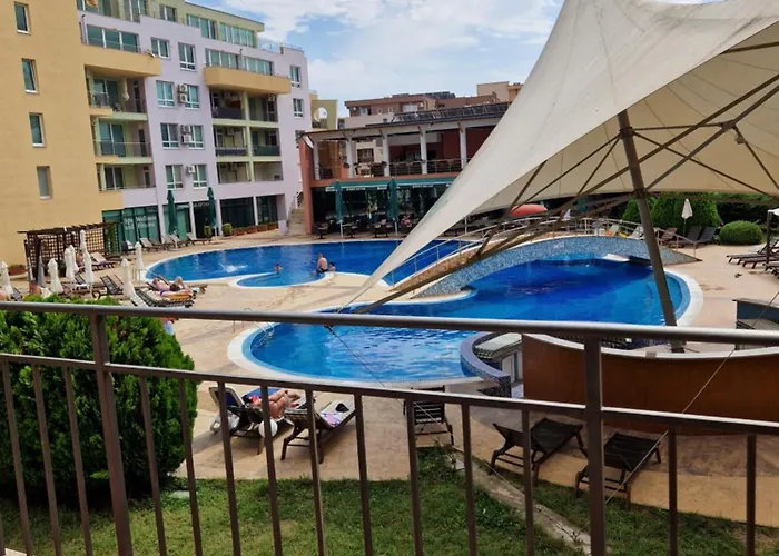 Lejlighedshotel Pool View Studio, Pollo Resort, Sunny Sunny Beach